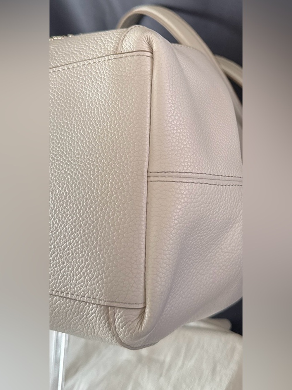 Coach Edie Mini Stud Shoulder Bag with Cherry Charm & Dust Bag - Picture 6 of 16